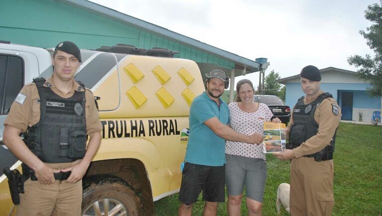 Programa Patrulha Rural Comunitária proporciona mais segurança aos agricultores
