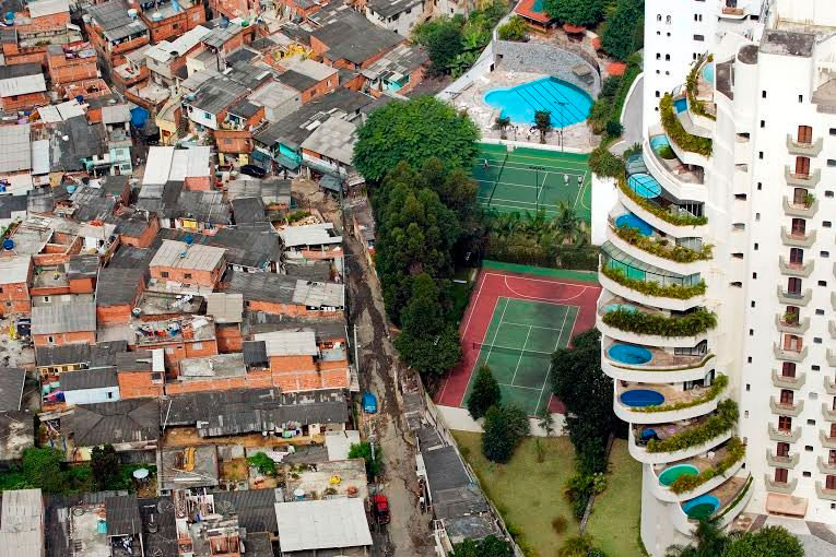 Desigualdade e a distância cada vez maior