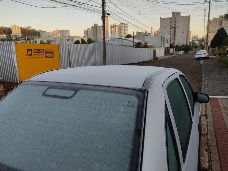 Frio em todo o Paraná; Beltrão mais frio que Curitiba
