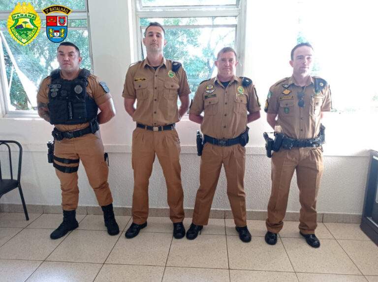 Policiais pertencentes ao 3º BPM são promovidos