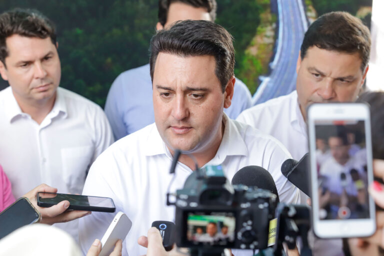 Ratinho Júnior elogia a escolha; Leite, não