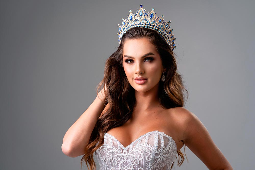 Miss Beltrão Ana Oliari, 24 anos, conseguiu bom desempenho na competição estadual, quarta em Curitiba.