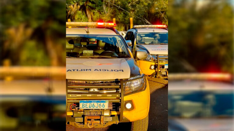 Rotam apreende armas de fogo e prende duas pessoas