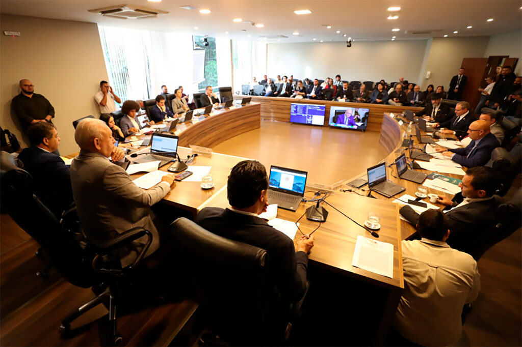 Reunião ocorreu na manhã desta terça-feira (29), o Auditório Legislativo. Créditos: Valdir Amaral/Alep