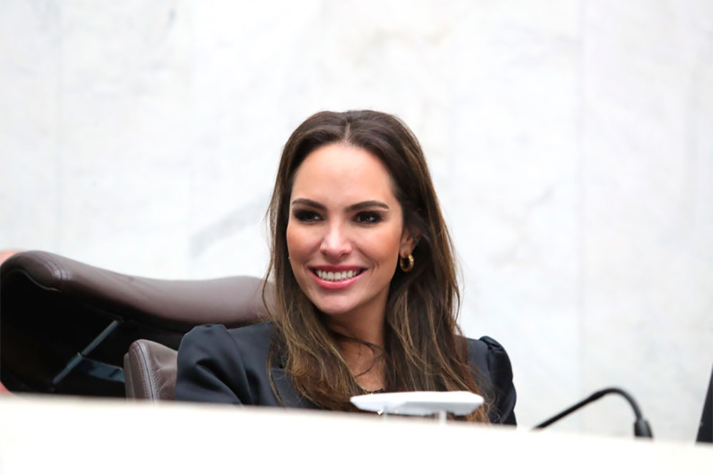 Deputada Maria Victoria (PP). Créditos: Orlando Kissner/Alep