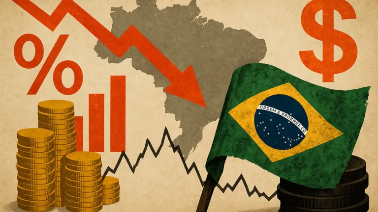 Brasil enfrenta ciclo de juros altos e dívida crescente
