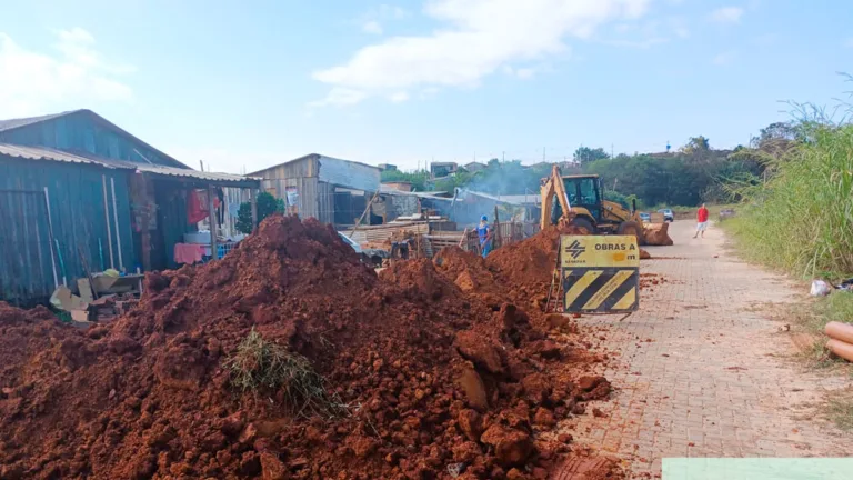 Vistoria de esgoto irá conferir imóveis do Bairro São Miguel