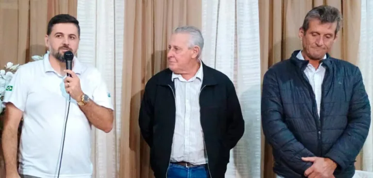 Atílio e Jacir são homenageados pelos 20 anos da Festa do Leitão