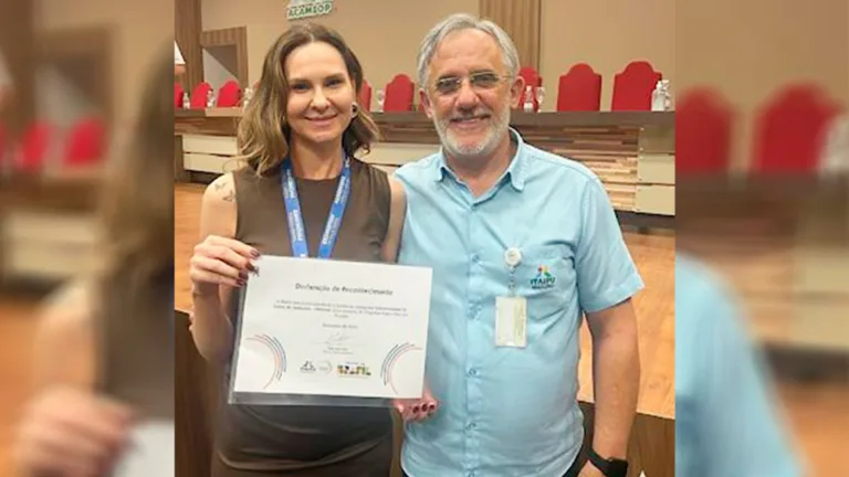 Caps II, de Beltrão, recebe reconhecimento da Itaipu Binacional