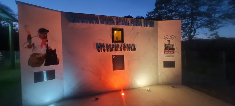CTG Rancho Crioulo inaugura monumento neste sábado
