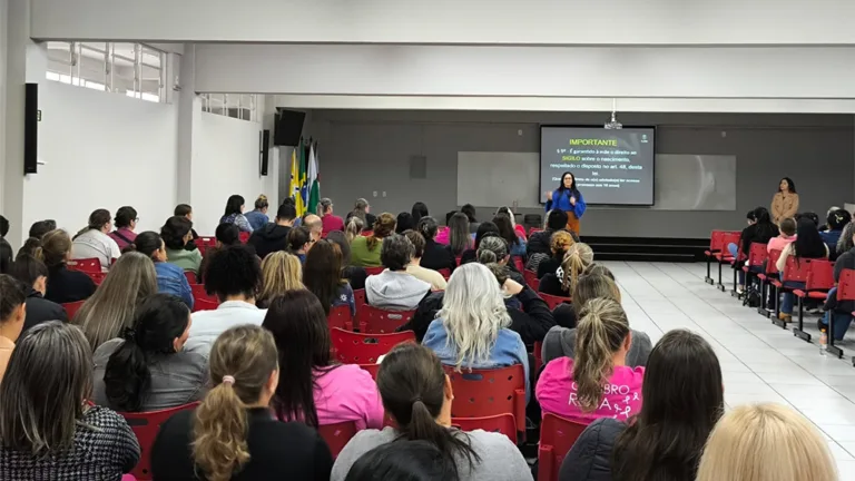 Agentes de saúde recebem capacitação sobre proteção às mulheres e crianças