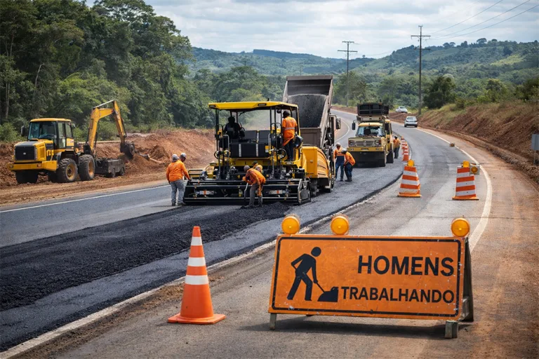 🚧 Obras com pare e siga neste sábado, 25