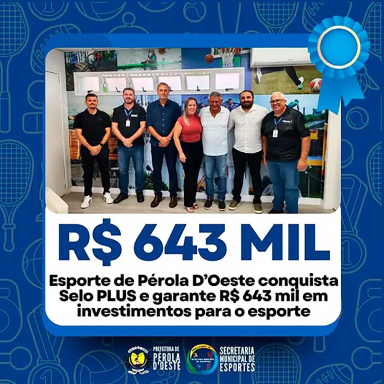 Pérola D’oeste garante recursos para o esporte