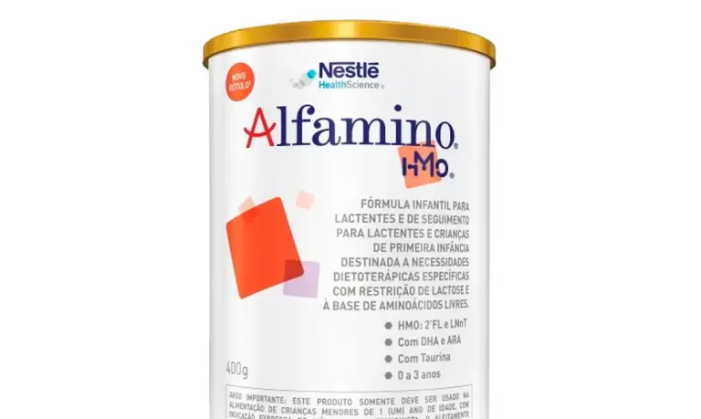 Anvisa suspende venda de fórmula infantil Alfamino, da Nestlé