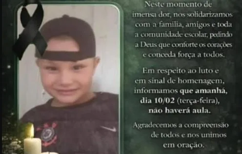 Morte de menino de cinco anos em atropelamento comove Pato Branco