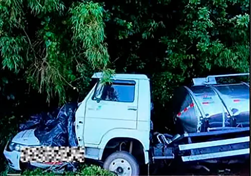 Acidente em Clevelândia vitima pais e os dois filhos