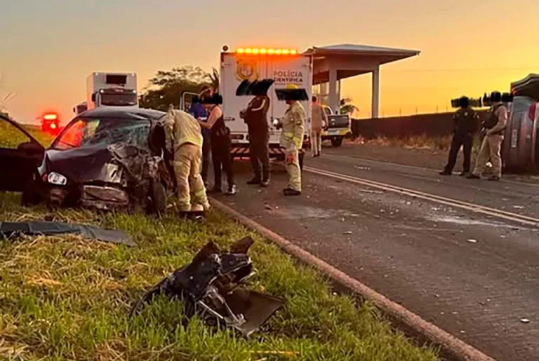 Acidente na PR 493 vitima motorista