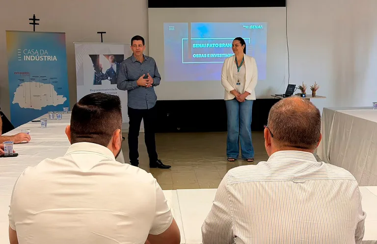 Senai apresenta novos investimentos para o setor industrial