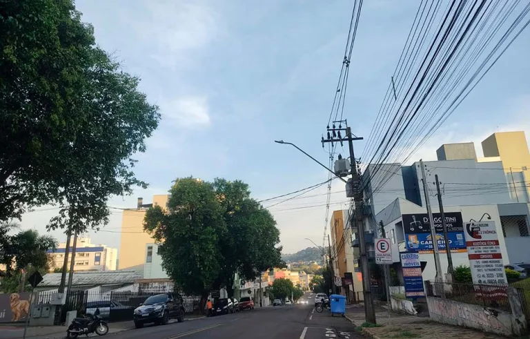 Mais um dia de muito calor em Beltrão