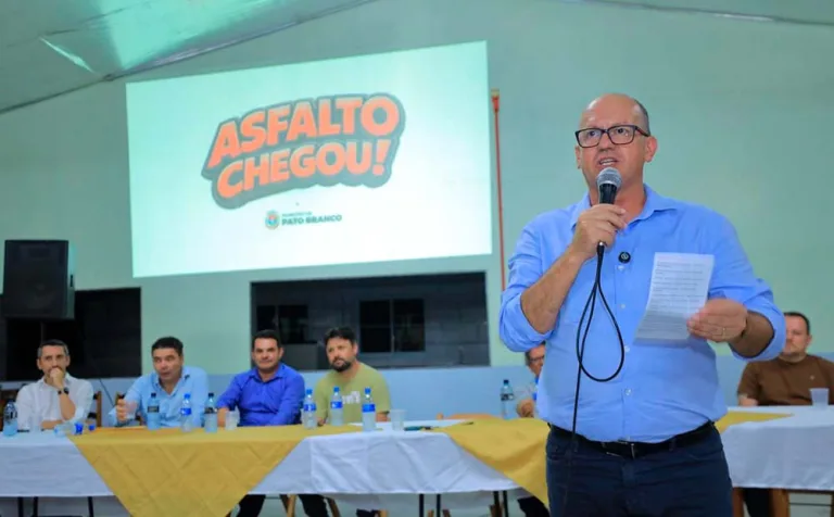 Prefeitura de Pato Branco autoriza pavimentação asfáltica em 4 bairros
