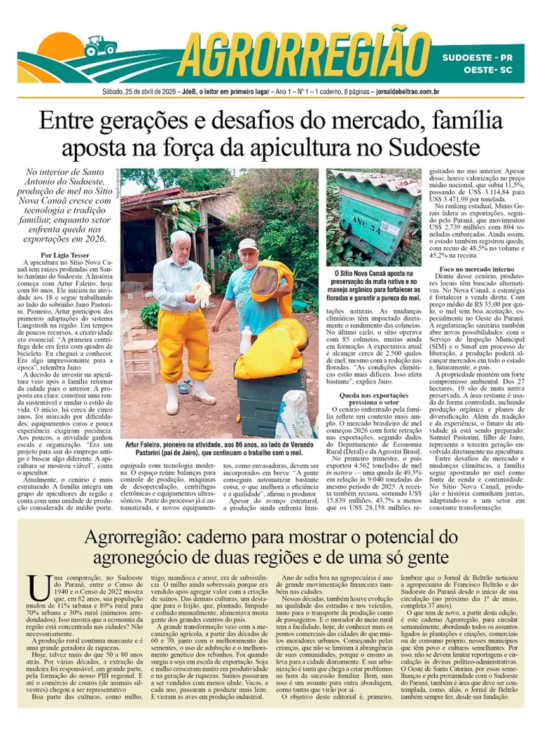 Agrorregião estreia com foco no potencial do agronegócio