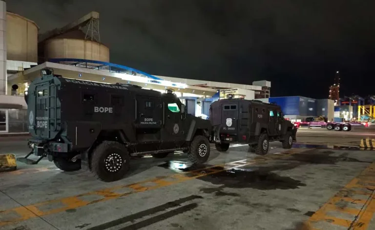 Paraná recebe primeiros blindados para forças de segurança