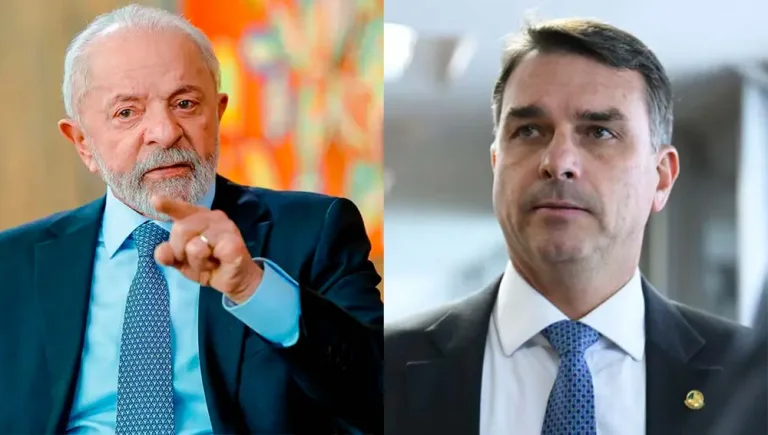 Lula aparece com 39%; Flávio soma 35%