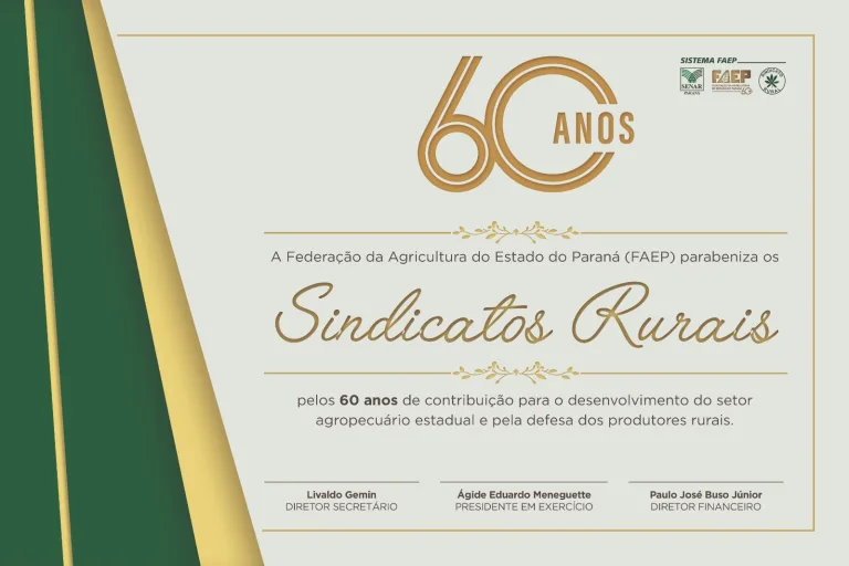 Sindicatos rurais completam 60 anos no Paraná