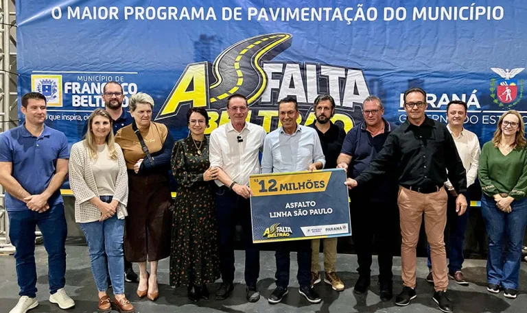 Beltrão ganhará nova estrada de 10,7 km