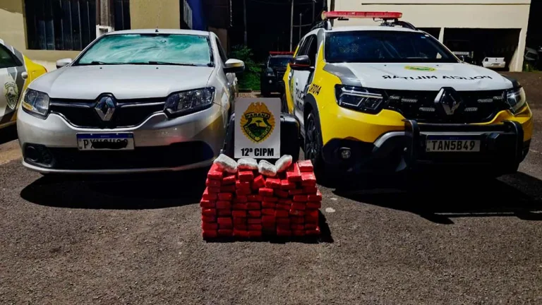 PM prende três homens e apreende quase 50 quilos de drogas em Palmas