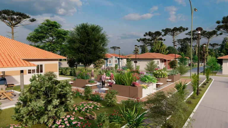 Condomínio do Idoso está com 75% das obras executadas