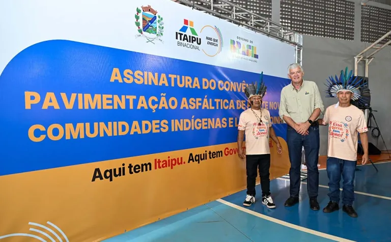 Itaipu investe na melhoria da infraestrutura de Diamante D’Oeste