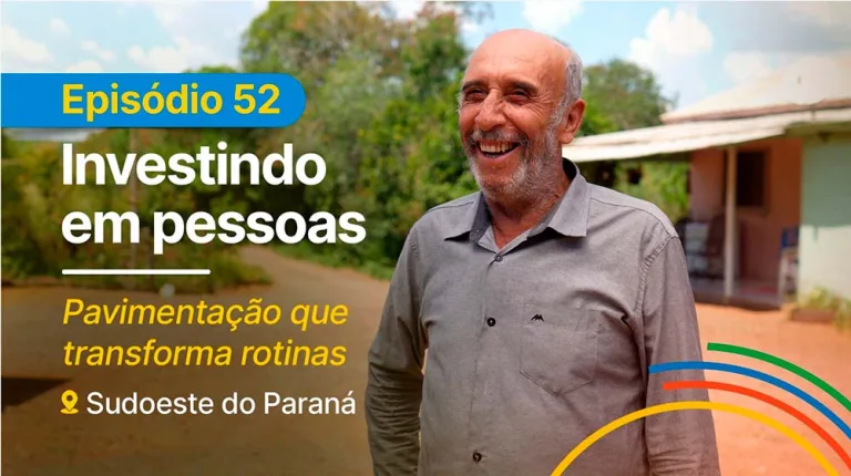 Pavimentação transforma rotina de moradores no Sudoeste do Paraná