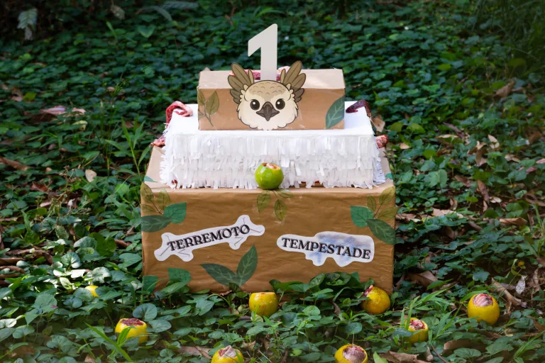 Aniversário de harpias marca o Dia da Terra no Refúgio Biológico da Itaipu