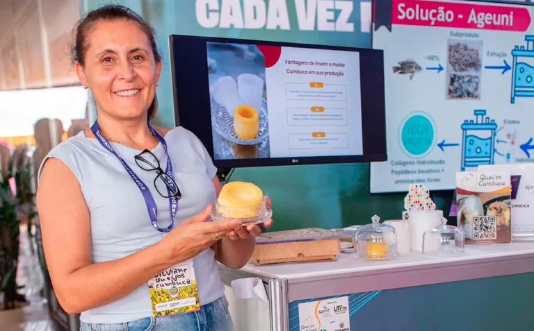 Queijo da UTFPR-DV é premiado em campeonato mundial