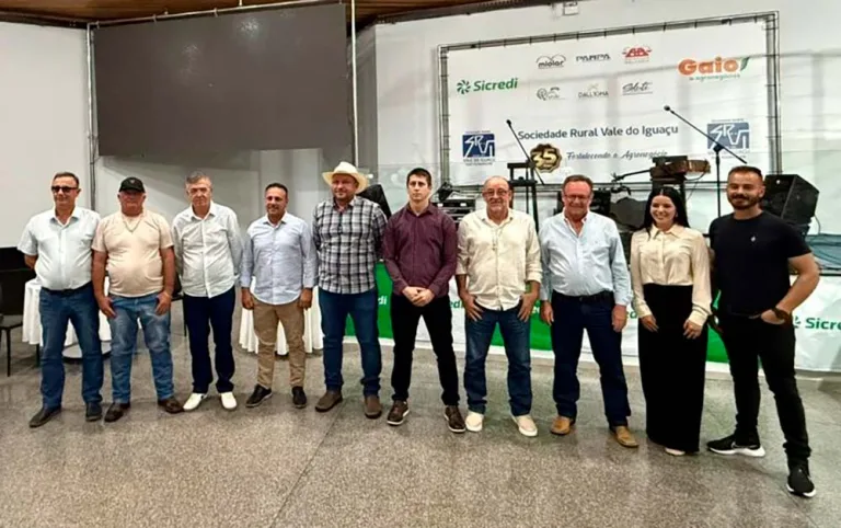 Sociedade Rural Vale do Iguaçu empossa nova diretoria em evento